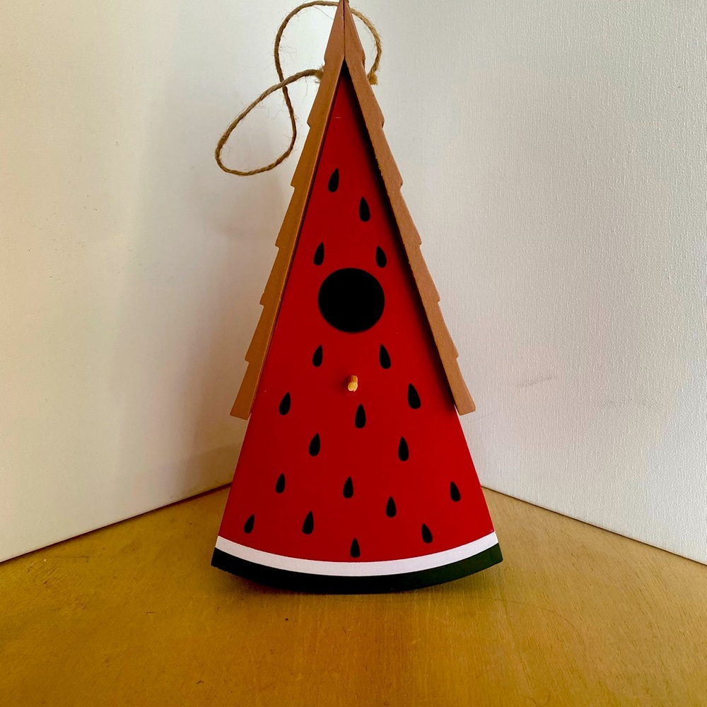 Watermelon Bird House